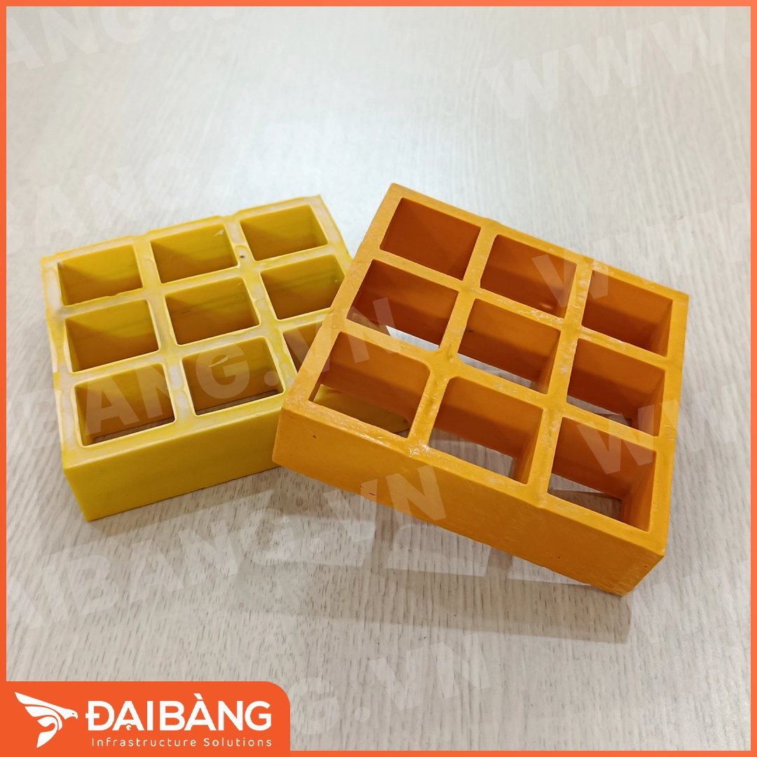 Tấm sàn FRP 1220x2440 | Mesh: 38x38x38 - Hạ tầng Đại Bàng Tấm sàn FRP 1220x2440 | Mesh: 38x38x38 - Ảnh 2