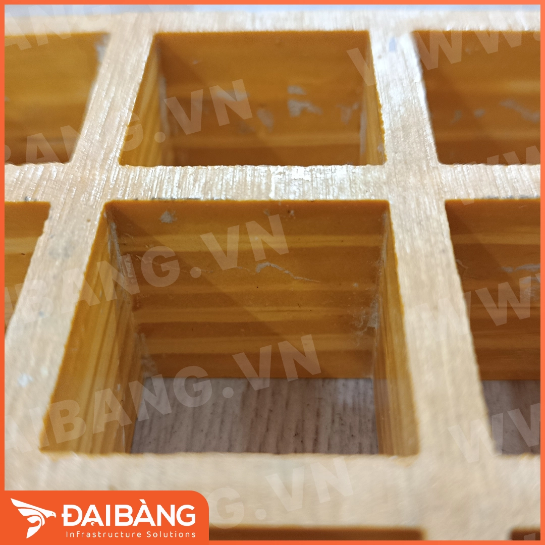 Tấm sàn FRP 1220x2440 Mesh: 38x38x50 - Hạ tầng Đại Bàng Tấm sàn FRP 1220x2440 Mesh: 38x38x50 - Ảnh 3