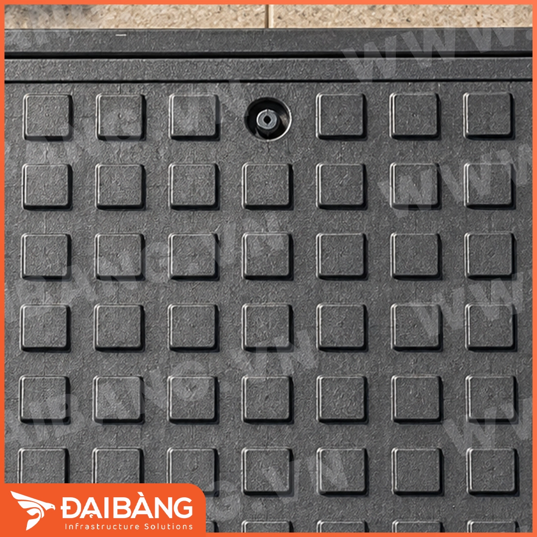 Nắp Ganivo 400x400 Composite - Hạ tầng Đại Bàng Nắp Ganivo 400x400 Composite - Ảnh 3