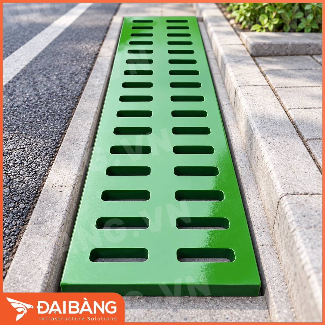 Song chắn rác Composite 1000×300 (Type-02) - Hạ tầng Đại Bàng Song chắn rác Composite 1000×300 (Type-02) - Ảnh 2