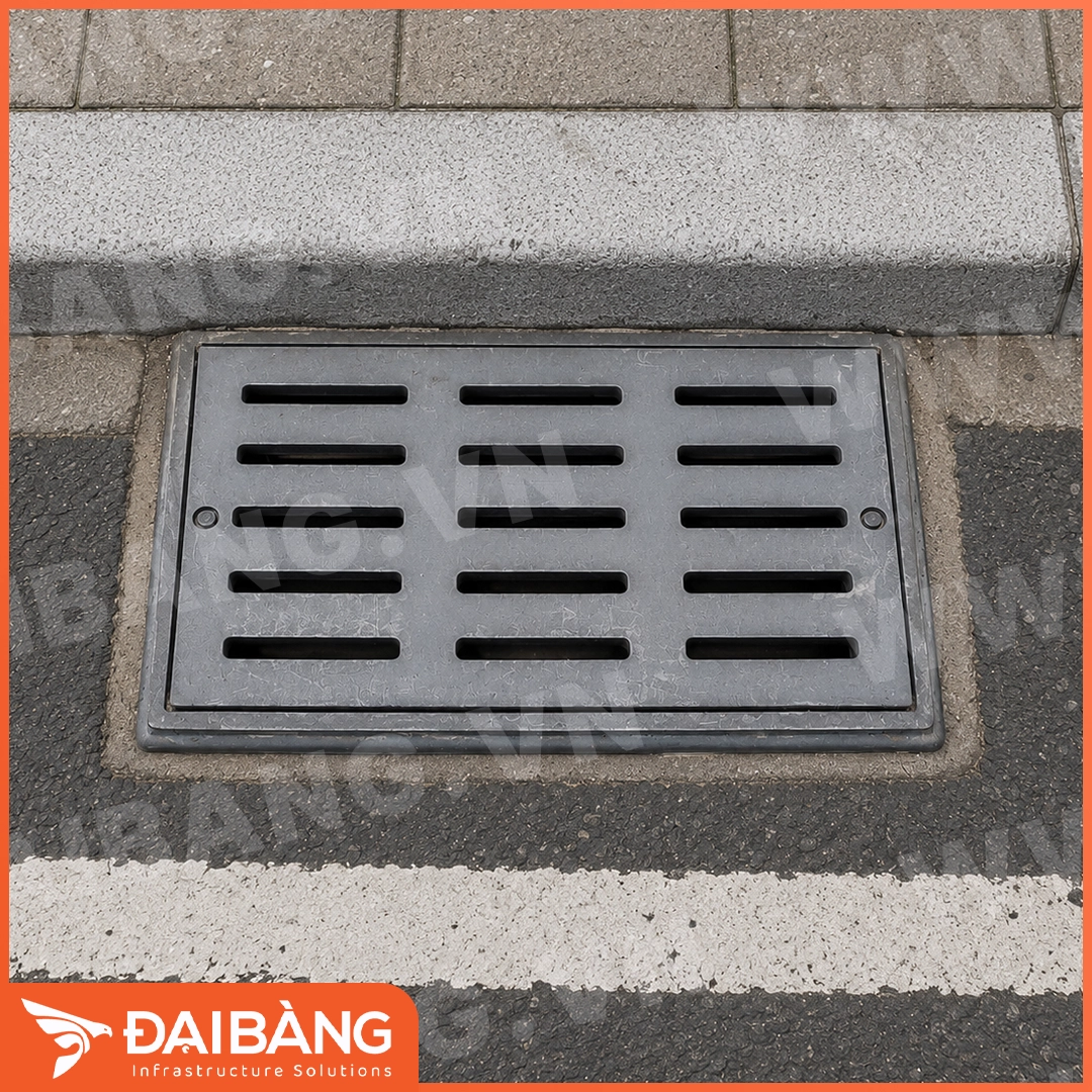 Bộ song chắn rác Composite 600x400 - Hạ tầng Đại Bàng Bộ song chắn rác Composite 600x400 - Ảnh 2