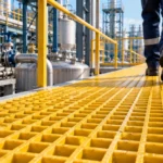 Tấm sàn FRP chống trượt và hóa chất cho nhà máy - Hạ tầng Đại Bàng Tấm sàn FRP chống trượt