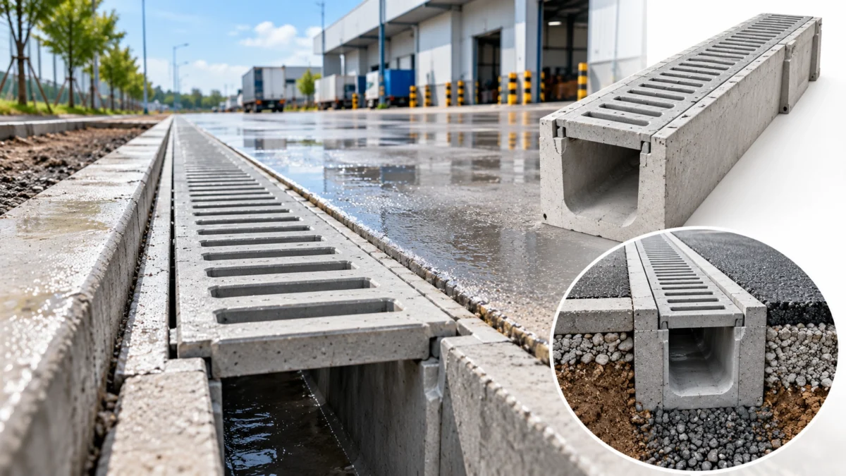 Rãnh thoát nước - Phân loại và Ứng dụng thực tế - Hạ tầng Đại Bàng ranh thoat nuoc be tong
